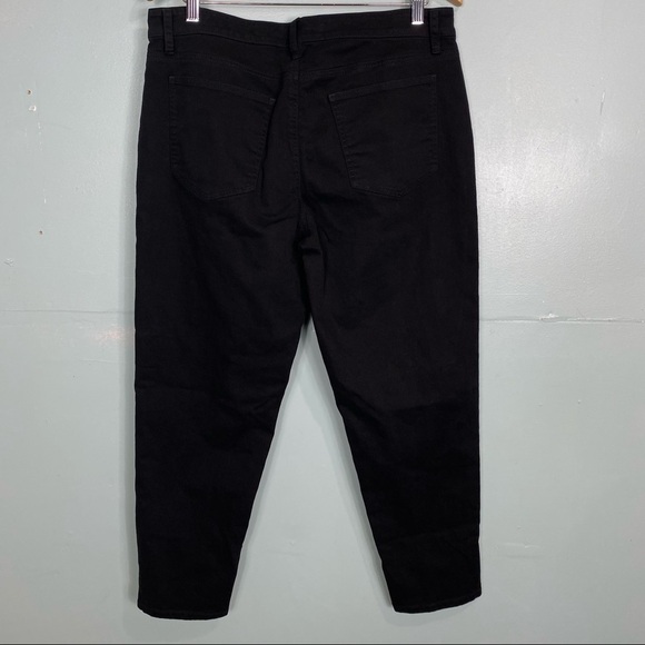 Eileen Fisher Black Jeans Sz 12 - Picture 5 of 7